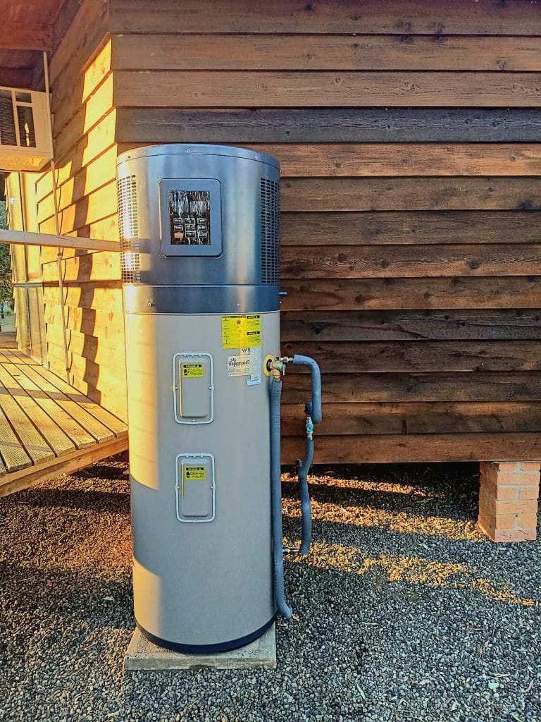 An energy-efficient heat pump hot water system promoted under the NSW Energy Savings Scheme. The efficient energy group offers generous rebates, enabling businesses to benefit from free hot water solutions.