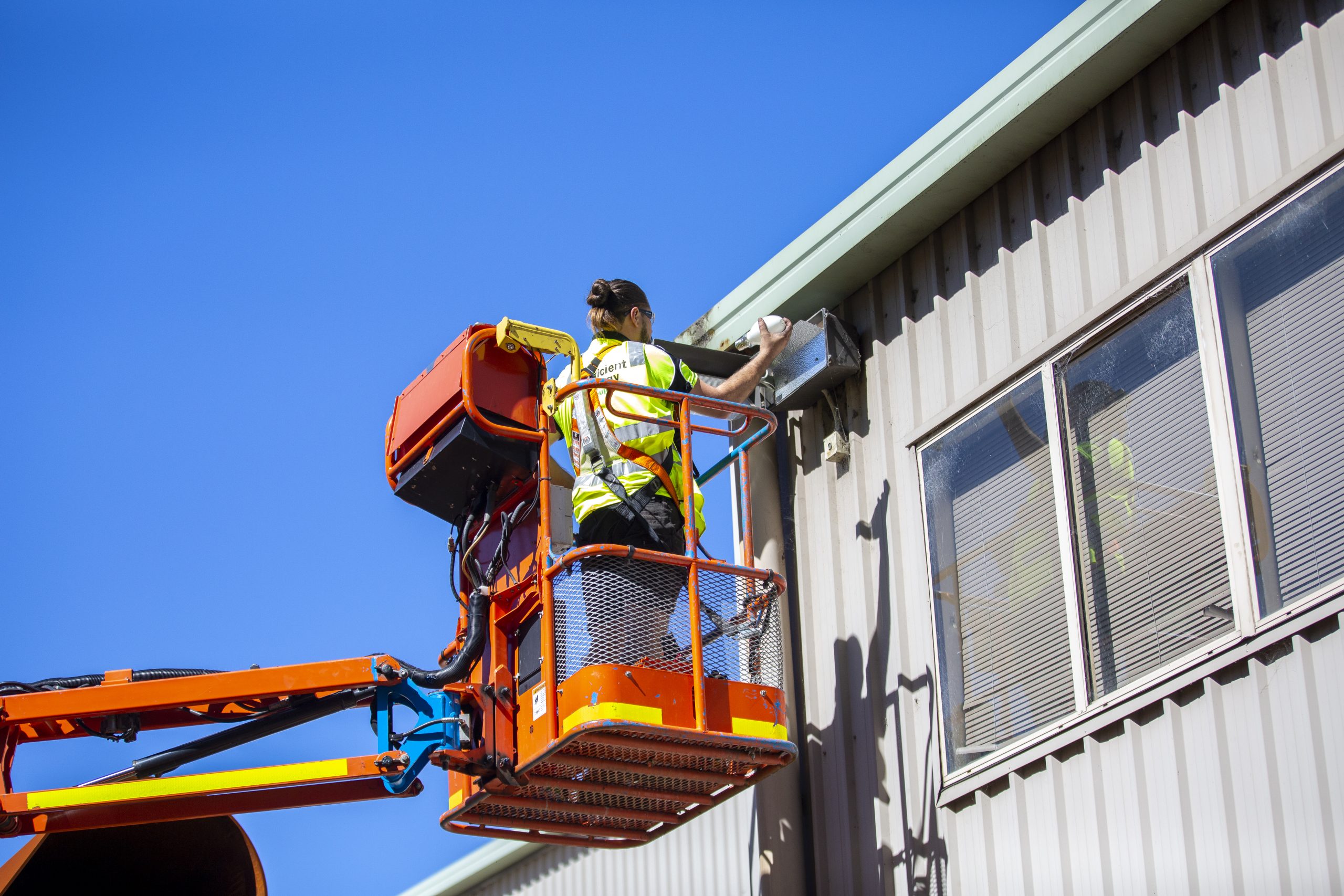 Installing Flood light with LED