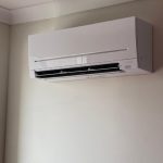 Split system multi-head installed in Victoria under the Victorian Energy Program, where we decommissioned a ducted gas system