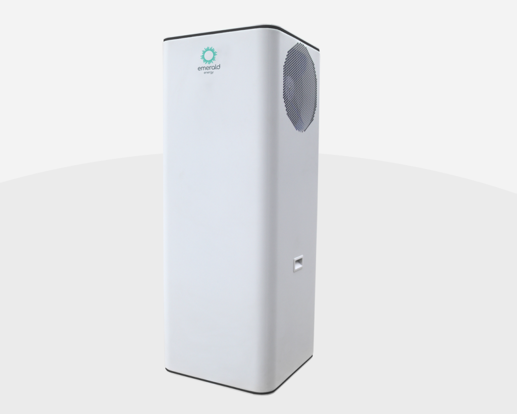 Heat pump hot water system installed under the Victorian Government Hot Water Replacement Scheme